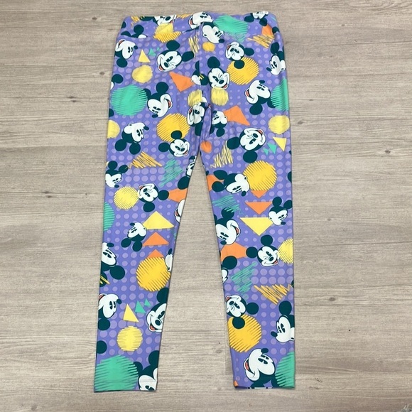 LulaRoe Mickey Mouse Leggings Size: TC - Picture 2 of 3